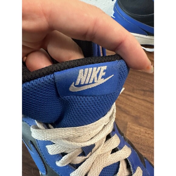 Nike Court Borough Mid 2 DM8872-001 Blue Casual Shoes Sneakers Size 6.5Y - Picture 8 of 12